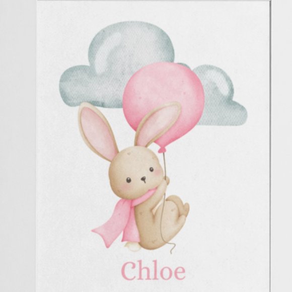 Nursery or Child's Bedroom Personalized Custom Wall Art, 8x10 Unframed - Picture 3 of 11